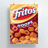 Onyourcases Fritos Hoops Custom Poster Best Silk Poster Wall Decor Home Decoration Wall Art Satin Silky Decorative Wallpaper Personalized Wall Hanging 20x14 Inch 24x35 Inch Poster