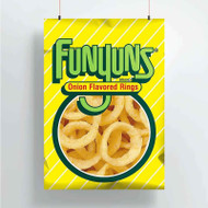 Onyourcases Funyuns Custom Poster Best Silk Poster Wall Decor Home Decoration Wall Art Satin Silky Decorative Wallpaper Personalized Wall Hanging 20x14 Inch 24x35 Inch Poster