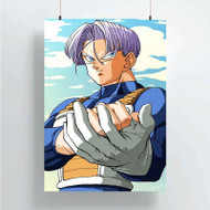 Onyourcases Future Trunks Dragon Ball Custom Poster Best Silk Poster Wall Decor Home Decoration Wall Art Satin Silky Decorative Wallpaper Personalized Wall Hanging 20x14 Inch 24x35 Inch Poster