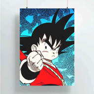 Onyourcases Goku Child Custom Poster Best Silk Poster Wall Decor Home Decoration Wall Art Satin Silky Decorative Wallpaper Personalized Wall Hanging 20x14 Inch 24x35 Inch Poster