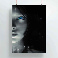Onyourcases Halo 4 Cortana Custom Poster Best Silk Poster Wall Decor Home Decoration Wall Art Satin Silky Decorative Wallpaper Personalized Wall Hanging 20x14 Inch 24x35 Inch Poster