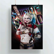 Onyourcases Harley Quinn Good Night Custom Poster Best Silk Poster Wall Decor Home Decoration Wall Art Satin Silky Decorative Wallpaper Personalized Wall Hanging 20x14 Inch 24x35 Inch Poster