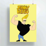 Onyourcases Johnny Bravo Custom Poster Best Silk Poster Wall Decor Home Decoration Wall Art Satin Silky Decorative Wallpaper Personalized Wall Hanging 20x14 Inch 24x35 Inch Poster