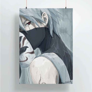 Onyourcases Kakashi Hatake Naruto Shippuden Custom Poster Best Silk Poster Wall Decor Home Decoration Wall Art Satin Silky Decorative Wallpaper Personalized Wall Hanging 20x14 Inch 24x35 Inch Poster