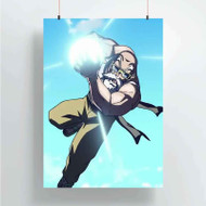 Onyourcases Kamehame of Master Roshi Custom Poster Best Silk Poster Wall Decor Home Decoration Wall Art Satin Silky Decorative Wallpaper Personalized Wall Hanging 20x14 Inch 24x35 Inch Poster