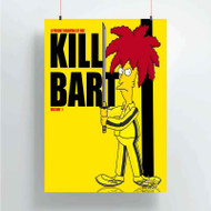 Onyourcases Kill Bart Custom Poster Best Silk Poster Wall Decor Home Decoration Wall Art Satin Silky Decorative Wallpaper Personalized Wall Hanging 20x14 Inch 24x35 Inch Poster