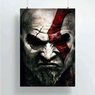 Onyourcases Kratos God of War Custom Poster Best Silk Poster Wall Decor Home Decoration Wall Art Satin Silky Decorative Wallpaper Personalized Wall Hanging 20x14 Inch 24x35 Inch Poster