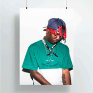 Onyourcases Lil Yachty Custom Poster Best Silk Poster Wall Decor Home Decoration Wall Art Satin Silky Decorative Wallpaper Personalized Wall Hanging 20x14 Inch 24x35 Inch Poster