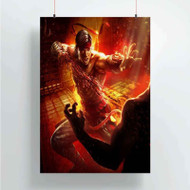 Onyourcases Liu Kang Mortal Kombat X Custom Poster Best Silk Poster Wall Decor Home Decoration Wall Art Satin Silky Decorative Wallpaper Personalized Wall Hanging 20x14 Inch 24x35 Inch Poster