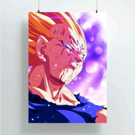 Onyourcases Majin Vegeta Art Custom Poster Best Silk Poster Wall Decor Home Decoration Wall Art Satin Silky Decorative Wallpaper Personalized Wall Hanging 20x14 Inch 24x35 Inch Poster