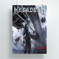 Onyourcases Megadeth Dystopia Custom Poster Best Silk Poster Wall Decor Home Decoration Wall Art Satin Silky Decorative Wallpaper Personalized Wall Hanging 20x14 Inch 24x35 Inch Poster