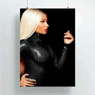 Onyourcases Nicki Minaj New Custom Poster Best Silk Poster Wall Decor Home Decoration Wall Art Satin Silky Decorative Wallpaper Personalized Wall Hanging 20x14 Inch 24x35 Inch Poster