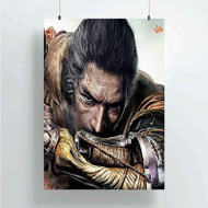 Onyourcases Sekiro Custom Poster Best Silk Poster Wall Decor Home Decoration Wall Art Satin Silky Decorative Wallpaper Personalized Wall Hanging 20x14 Inch 24x35 Inch Poster