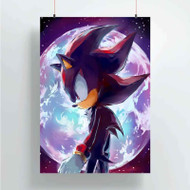 Onyourcases Sonic Shadow the Hedgehog Custom Poster Best Silk Poster Wall Decor Home Decoration Wall Art Satin Silky Decorative Wallpaper Personalized Wall Hanging 20x14 Inch 24x35 Inch Poster