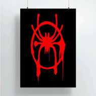 Onyourcases Spiderman Into The Spider Verse Custom Poster Best Silk Poster Wall Decor Home Decoration Wall Art Satin Silky Decorative Wallpaper Personalized Wall Hanging 20x14 Inch 24x35 Inch Poster