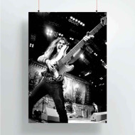 Onyourcases Steve Harris Iron Maiden Custom Poster Best Silk Poster Wall Decor Home Decoration Wall Art Satin Silky Decorative Wallpaper Personalized Wall Hanging 20x14 Inch 24x35 Inch Poster