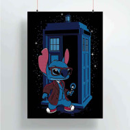 Onyourcases Stitch Doctor Who Custom Poster Best Silk Poster Wall Decor Home Decoration Wall Art Satin Silky Decorative Wallpaper Personalized Wall Hanging 20x14 Inch 24x35 Inch Poster