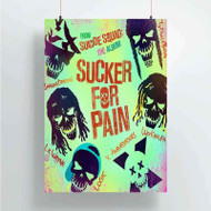 Onyourcases Sucker for Pain Suicide Silence Custom Poster Best Silk Poster Wall Decor Home Decoration Wall Art Satin Silky Decorative Wallpaper Personalized Wall Hanging 20x14 Inch 24x35 Inch Poster