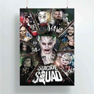 Onyourcases Suicide Squad Characters Custom Poster Best Silk Poster Wall Decor Home Decoration Wall Art Satin Silky Decorative Wallpaper Personalized Wall Hanging 20x14 Inch 24x35 Inch Poster