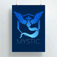 Onyourcases Team Mystic Pokemon Art Custom Poster Best Silk Poster Wall Decor Home Decoration Wall Art Satin Silky Decorative Wallpaper Personalized Wall Hanging 20x14 Inch 24x35 Inch Poster