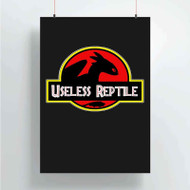 Onyourcases Toothless Useless Reptile Custom Poster Best Silk Poster Wall Decor Home Decoration Wall Art Satin Silky Decorative Wallpaper Personalized Wall Hanging 20x14 Inch 24x35 Inch Poster