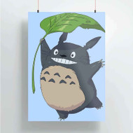 Onyourcases Totoro Art Custom Poster Best Silk Poster Wall Decor Home Decoration Wall Art Satin Silky Decorative Wallpaper Personalized Wall Hanging 20x14 Inch 24x35 Inch Poster