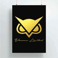 Onyourcases Vanossgaming Logo Custom Poster Best Silk Poster Wall Decor Home Decoration Wall Art Satin Silky Decorative Wallpaper Personalized Wall Hanging 20x14 Inch 24x35 Inch Poster