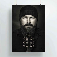 Onyourcases Zac Brown Band Custom Poster Best Silk Poster Wall Decor Home Decoration Wall Art Satin Silky Decorative Wallpaper Personalized Wall Hanging 20x14 Inch 24x35 Inch Poster