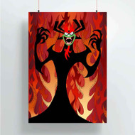 Onyourcases Aku Samurai Jack Custom Poster Gift Silk Poster Wall Decor Home Decoration Wall Art Satin Silky Decorative Wallpaper Personalized Wall Hanging 20x14 Inch 24x35 Inch Poster