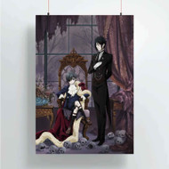 Onyourcases Black Butler Arts Custom Poster Gift Silk Poster Wall Decor Home Decoration Wall Art Satin Silky Decorative Wallpaper Personalized Wall Hanging 20x14 Inch 24x35 Inch Poster