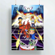 Onyourcases Digimon Tamers Custom Poster Gift Silk Poster Wall Decor Home Decoration Wall Art Satin Silky Decorative Wallpaper Personalized Wall Hanging 20x14 Inch 24x35 Inch Poster