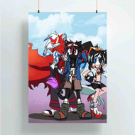Onyourcases Gurren Lagann Anime Custom Poster Gift Silk Poster Wall Decor Home Decoration Wall Art Satin Silky Decorative Wallpaper Personalized Wall Hanging 20x14 Inch 24x35 Inch Poster