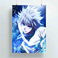 Onyourcases Hunter X Hunter Killua Custom Poster Gift Silk Poster Wall Decor Home Decoration Wall Art Satin Silky Decorative Wallpaper Personalized Wall Hanging 20x14 Inch 24x35 Inch Poster