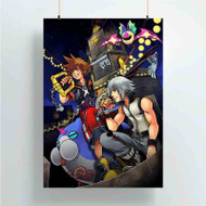 Onyourcases Kingdom Hearts 3 D Custom Poster Gift Silk Poster Wall Decor Home Decoration Wall Art Satin Silky Decorative Wallpaper Personalized Wall Hanging 20x14 Inch 24x35 Inch Poster