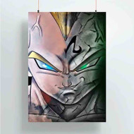 Onyourcases Majin Vegeta Dragon Ball Z Custom Poster Gift Silk Poster Wall Decor Home Decoration Wall Art Satin Silky Decorative Wallpaper Personalized Wall Hanging 20x14 Inch 24x35 Inch Poster