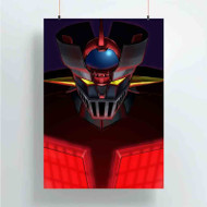 Onyourcases Mazinger Z Custom Poster Gift Silk Poster Wall Decor Home Decoration Wall Art Satin Silky Decorative Wallpaper Personalized Wall Hanging 20x14 Inch 24x35 Inch Poster