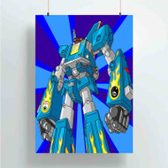 Onyourcases Megas XLR Custom Poster Gift Silk Poster Wall Decor Home Decoration Wall Art Satin Silky Decorative Wallpaper Personalized Wall Hanging 20x14 Inch 24x35 Inch Poster