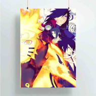Onyourcases Naruto Shippuden New Custom Poster Gift Silk Poster Wall Decor Home Decoration Wall Art Satin Silky Decorative Wallpaper Personalized Wall Hanging 20x14 Inch 24x35 Inch Poster
