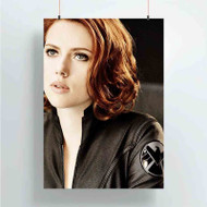 Onyourcases Natasha Romanoff Black Widow Custom Poster Gift Silk Poster Wall Decor Home Decoration Wall Art Satin Silky Decorative Wallpaper Personalized Wall Hanging 20x14 Inch 24x35 Inch Poster