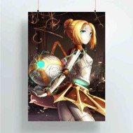 Onyourcases Orianna League of Legends Custom Poster Gift Silk Poster Wall Decor Home Decoration Wall Art Satin Silky Decorative Wallpaper Personalized Wall Hanging 20x14 Inch 24x35 Inch Poster