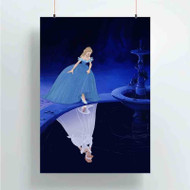 Onyourcases Princess Cinderella Disney Custom Poster Gift Silk Poster Wall Decor Home Decoration Wall Art Satin Silky Decorative Wallpaper Personalized Wall Hanging 20x14 Inch 24x35 Inch Poster