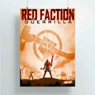 Onyourcases Red Faction Guerrilla Custom Poster Gift Silk Poster Wall Decor Home Decoration Wall Art Satin Silky Decorative Wallpaper Personalized Wall Hanging 20x14 Inch 24x35 Inch Poster