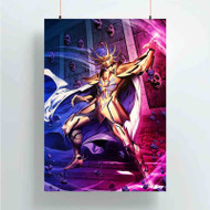 Onyourcases Saint Seiya Death Mask of Cancer Custom Poster Gift Silk Poster Wall Decor Home Decoration Wall Art Satin Silky Decorative Wallpaper Personalized Wall Hanging 20x14 Inch 24x35 Inch Poster