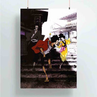 Onyourcases Samurai Champloo Art Custom Poster Gift Silk Poster Wall Decor Home Decoration Wall Art Satin Silky Decorative Wallpaper Personalized Wall Hanging 20x14 Inch 24x35 Inch Poster