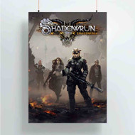 Onyourcases Shadowrun Returns Dragonfall Custom Poster Gift Silk Poster Wall Decor Home Decoration Wall Art Satin Silky Decorative Wallpaper Personalized Wall Hanging 20x14 Inch 24x35 Inch Poster