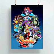 Onyourcases Shantae Half Genie Hero Custom Poster Gift Silk Poster Wall Decor Home Decoration Wall Art Satin Silky Decorative Wallpaper Personalized Wall Hanging 20x14 Inch 24x35 Inch Poster