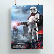 Onyourcases Star Wars Battlefront Arts Custom Poster Gift Silk Poster Wall Decor Home Decoration Wall Art Satin Silky Decorative Wallpaper Personalized Wall Hanging 20x14 Inch 24x35 Inch Poster
