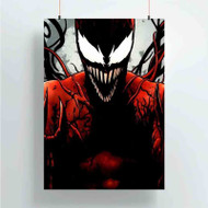 Onyourcases Venom Spiderman Custom Poster Gift Silk Poster Wall Decor Home Decoration Wall Art Satin Silky Decorative Wallpaper Personalized Wall Hanging 20x14 Inch 24x35 Inch Poster