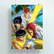 Onyourcases Yu Yu Hakusho Anime Custom Poster Gift Silk Poster Wall Decor Home Decoration Wall Art Satin Silky Decorative Wallpaper Personalized Wall Hanging 20x14 Inch 24x35 Inch Poster