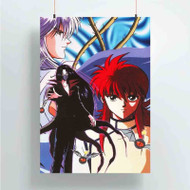 Onyourcases Yu Yu Hakusho Arts Custom Poster Gift Silk Poster Wall Decor Home Decoration Wall Art Satin Silky Decorative Wallpaper Personalized Wall Hanging 20x14 Inch 24x35 Inch Poster